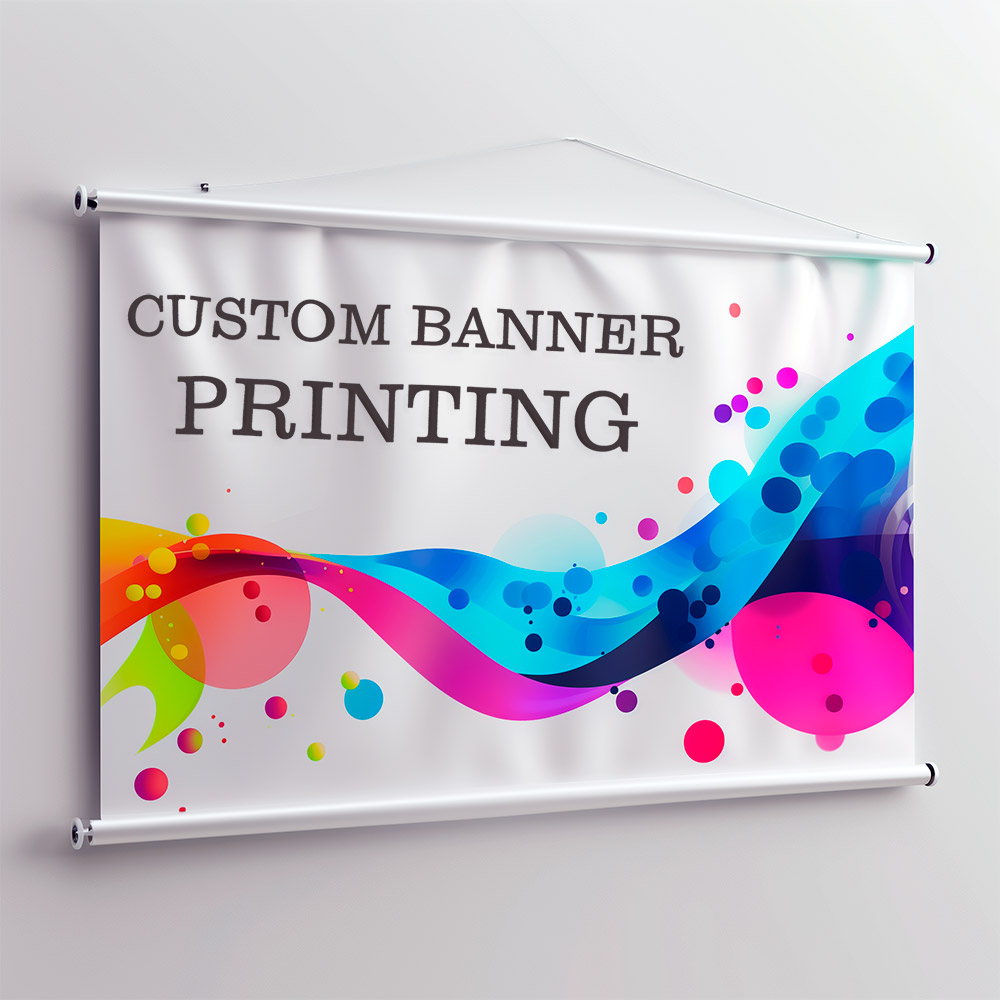 Custom printed banners